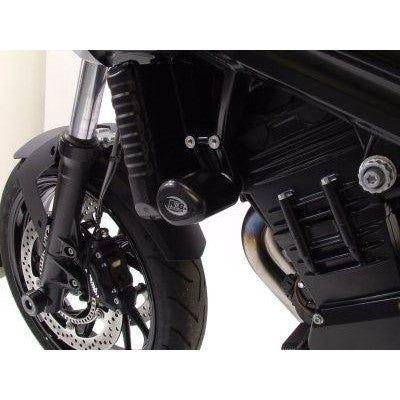 Load image into Gallery viewer, R&amp;G Racing Black Aero Style Crash Protection Bobbins For 2009-2010 BMW F800R
