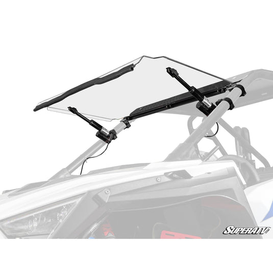 SuperATV Polaris RZR Pro XP MaxDrive Power Flip Windshield PFWS-P-PROXP-70