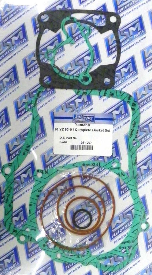 WSM Complete Gasket Kit For Yamaha 80 YZ 93-01 25-1007