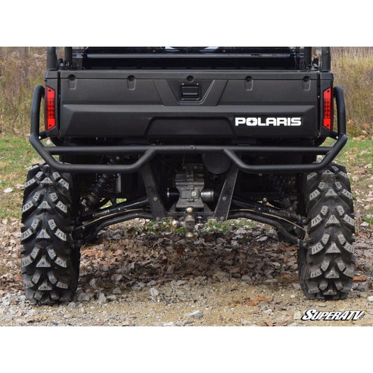 SuperATV Polaris Ranger Rear Extreme Bumper With Side Bed Guards ERB-P-RAN900-002-00