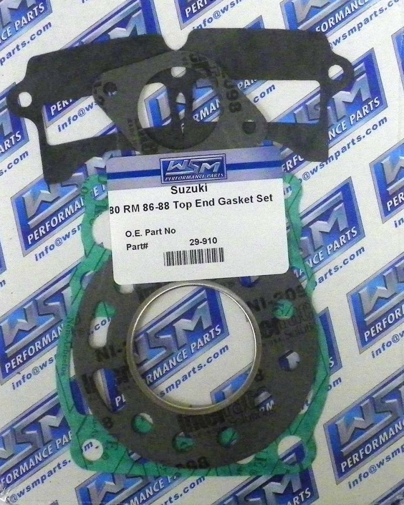Load image into Gallery viewer, WSM Top End Gasket Kit For Suzuki 80 RM 86-88 29-910
