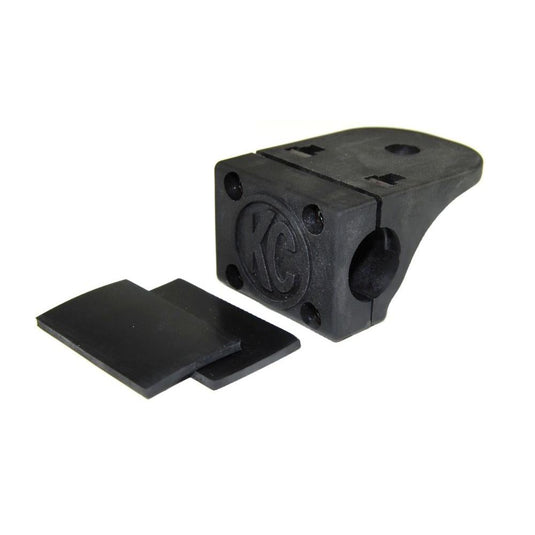 KC HiLiTES Bracket - Single - Tube Clamp Light Mount - Rubber Adjustment Shims - 0.75" - 1.0"