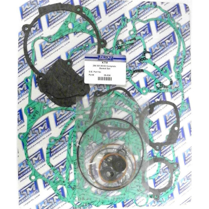 WSM Complete Gasket Kit For KTM 250 - 380 EXC / MXC / SX 99-03 25-836