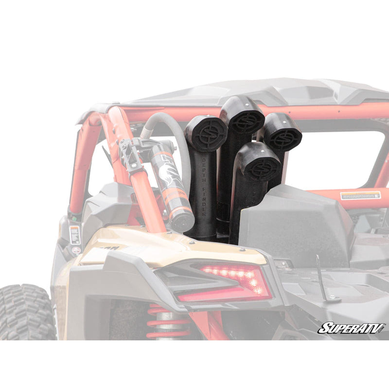 Load image into Gallery viewer, SuperATV Can-Am Maverick X3 Depth Finderâ„¢ Snorkel Kit SKL-CA-X3-02
