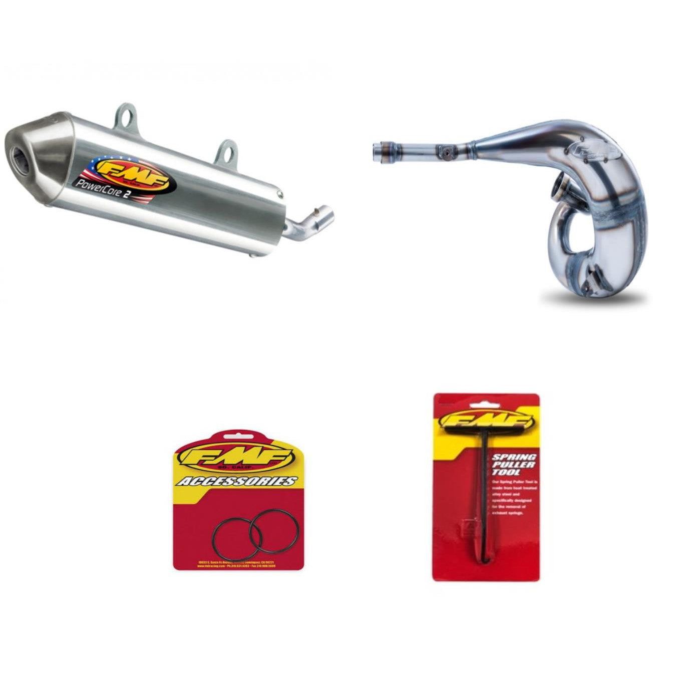 Fatty Exhaust Pipe Powercore 2 Silencer & O-Ring Kit for KTM 300 XC 2011-2014