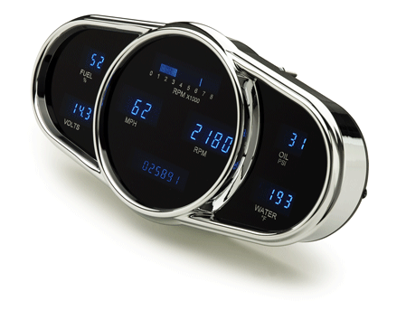 Dakota Digital 6-Gauge MultiLevel VFD System