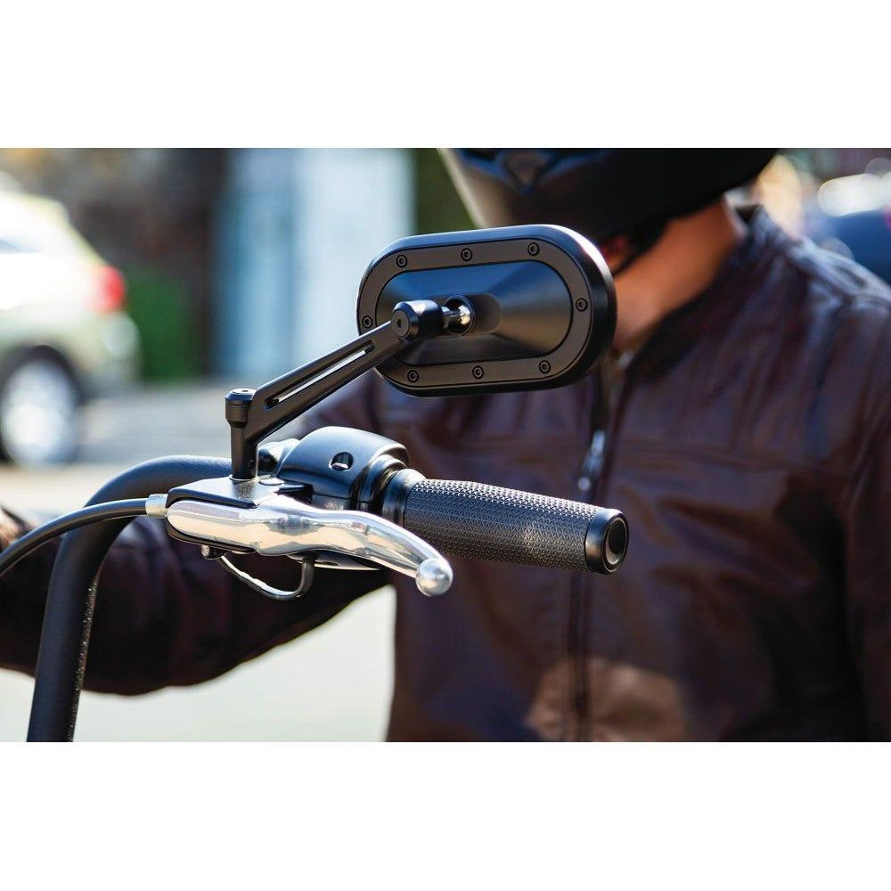 Kuryakyn Heavy Industry Mirrors Black