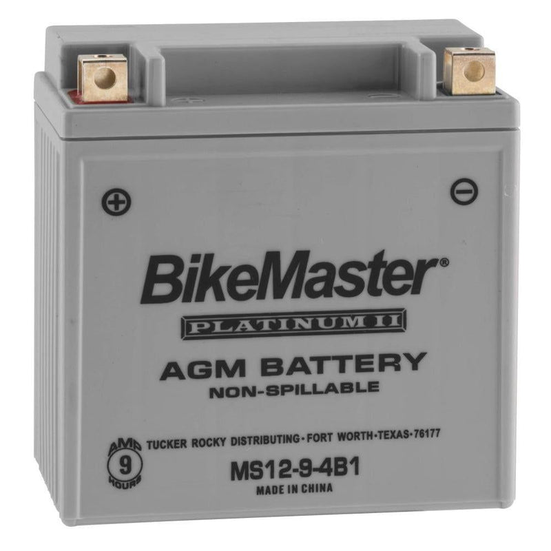 Load image into Gallery viewer, BikeMaster AGM 12V Platinum Battery For Kawasaki H1 Series 1969-1972 Grey
