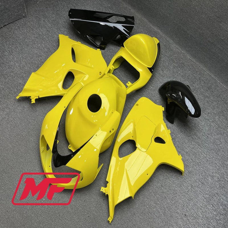 Load image into Gallery viewer, Monster Fairings Full Kit Suzuki TL1000R 98-03 Gloss Yellow &amp; Black + Windshield + Gas Tank Cover
