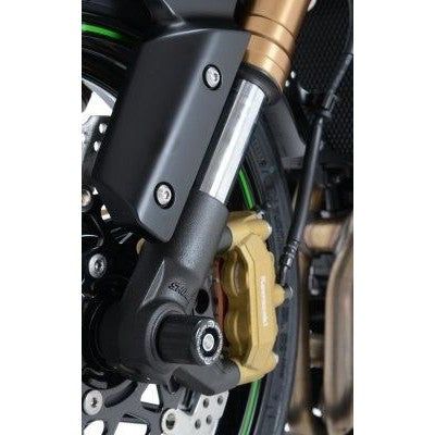 Load image into Gallery viewer, R&amp;G Racing Black Fork Protectors For 2014-2018 Kawasaki Z1000 ABS
