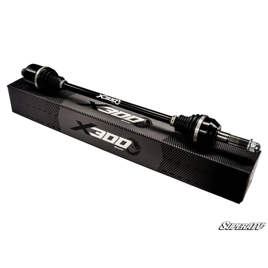 SuperATV Polaris Ranger 1000 Big Lift Kit Heavy-Duty Axle X300 Front For 6 inch Lift Kit Axles AXW01-024F-1