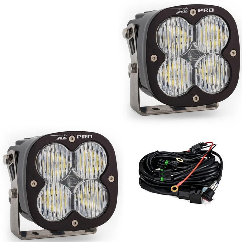 Load image into Gallery viewer, Baja Designs Auxiliary LED Light Pod Pair XL Pro Series Wide Cornering Pattern Clear Lens Universal 507805

