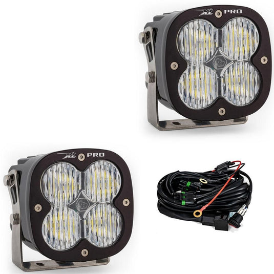 Baja Designs Auxiliary LED Light Pod Pair XL Pro Series Wide Cornering Pattern Clear Lens Universal 507805
