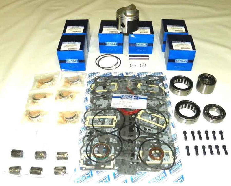 Load image into Gallery viewer, WSM Powerhead Rebuild Kit For Johnson / Evinrude V6 Cross Flow 77-91 .020 Over
