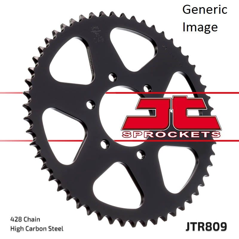 Steel Rear Sprocket 53T for Street SUZUKI GN125E 1991-1997