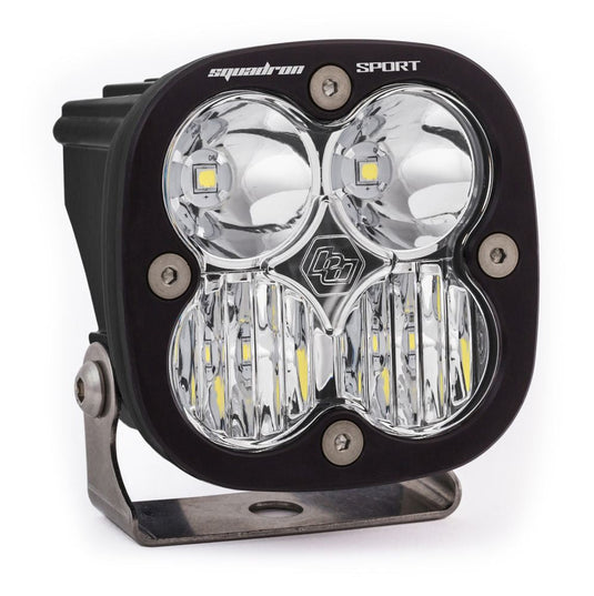 Baja Designs Auxiliary LED Light Pod Each Squadron Sport Series Driving/Combo Pattern Clear Lens Universal 550003