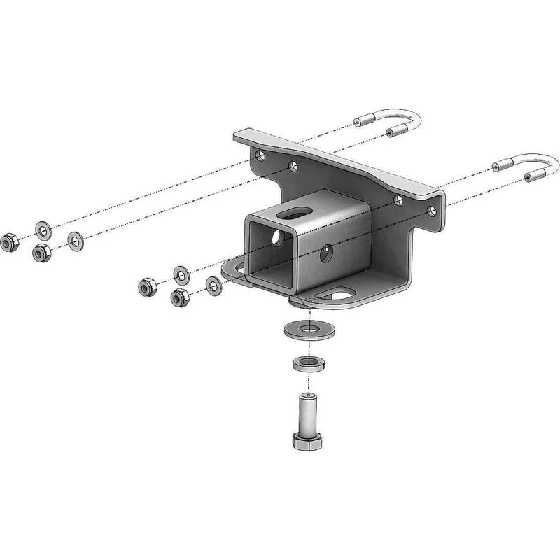 Load image into Gallery viewer, KFI 2&quot; ATV Receiver Hitch, Rear - 101280
