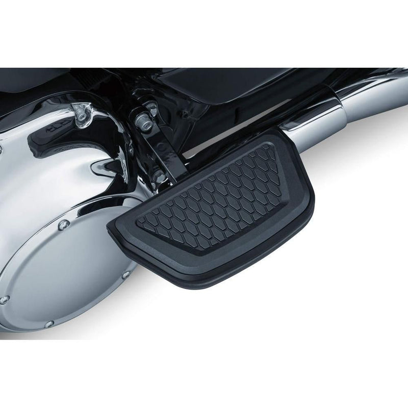 Load image into Gallery viewer, Kuryakyn Floorboard Covers for V-Twin Passenger Board Inserts Hex Black
