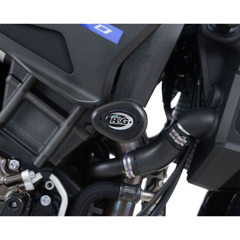 Load image into Gallery viewer, R&amp;G Racing Black Aero Style Crash Protection Bobbins For 2018-2024 Yamaha MT-10
