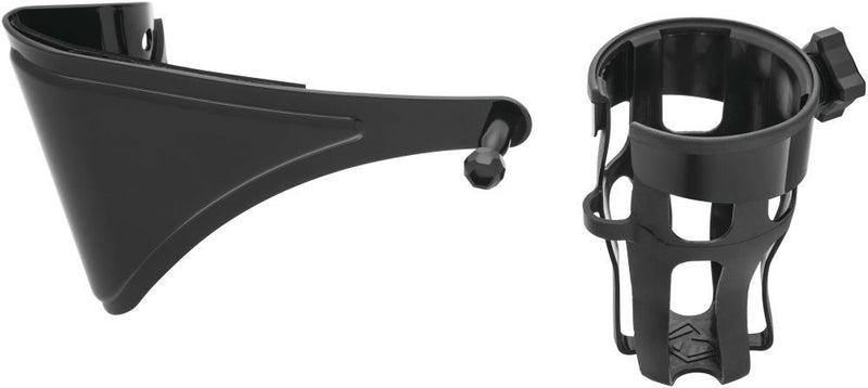 Load image into Gallery viewer, Kuryakyn Black Passenger Reflex Drink Holder 6487
