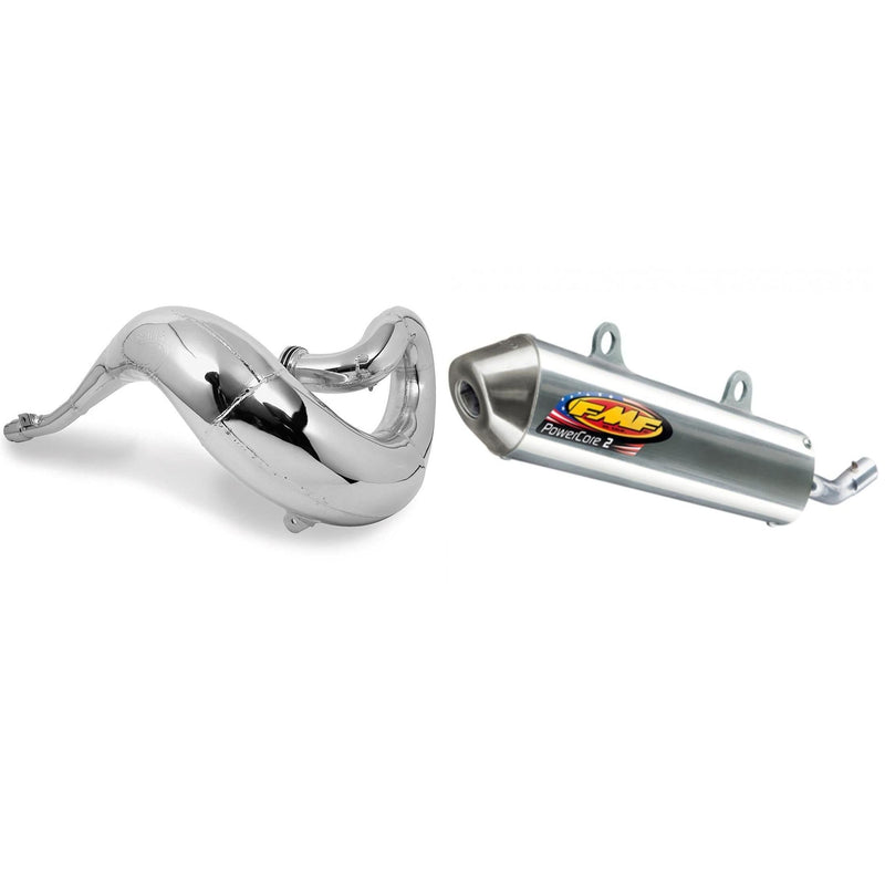 Load image into Gallery viewer, FMF Powercore 2 Silencer &amp; Fatty Pipe for KAWASAKI KX85 2002-2013
