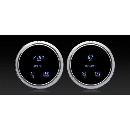 Dakota Digital 1947-1953 Chevrolet Pickup Series III Gauge Kit with Teal/Blue Display VFD3-47C-PU-Z