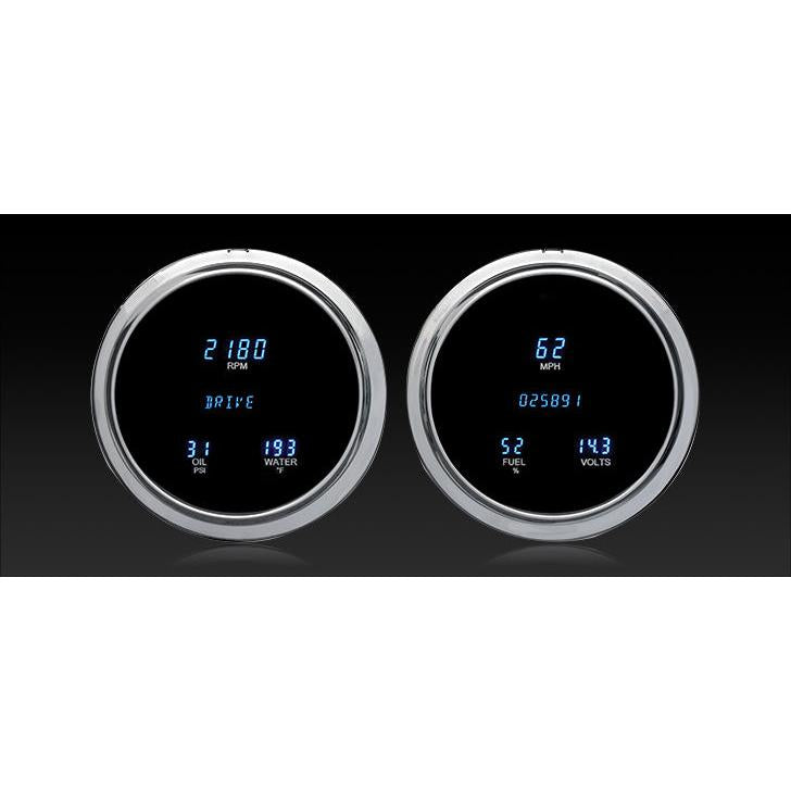Load image into Gallery viewer, Dakota Digital 1947-1953 Chevrolet Pickup Series III Gauge Kit with Teal/Blue Display VFD3-47C-PU-Z

