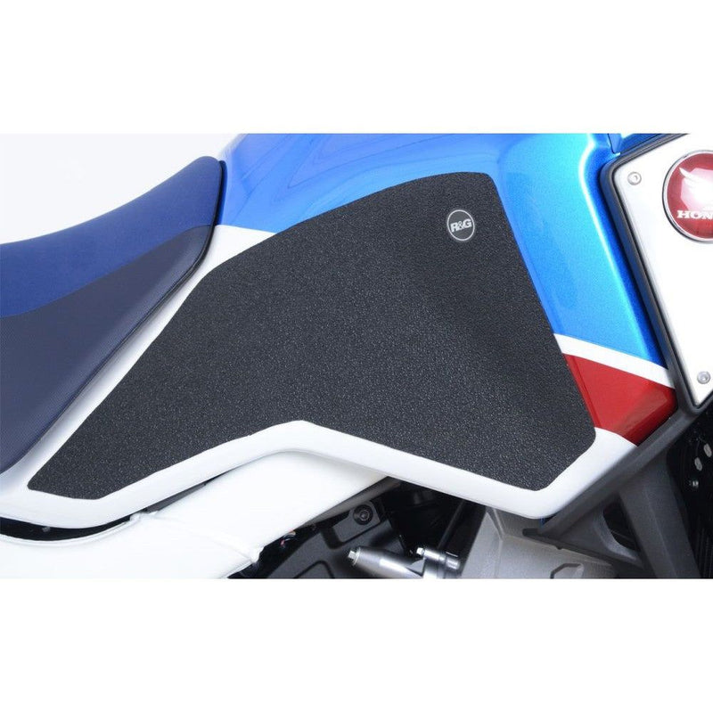 Load image into Gallery viewer, R&amp;G Racing Black Tank Traction Grips For 2018-2019 Honda CRF1000L Africa Twin Adventure Sports

