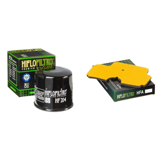 HIFLO FILTRO Oil and Air Filter Kit for KAWASAKI ER-6f A6F,B6F EX650 06