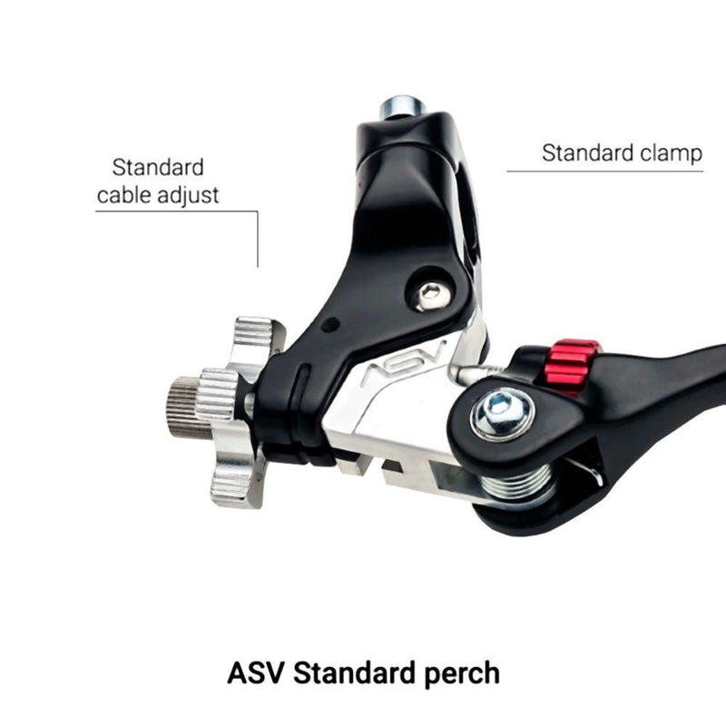Load image into Gallery viewer, ASV Red F4 Quad Model Shorty Clutch + Brake Lever Pro Pack For Kawasaki KFX450R 2008-2014
