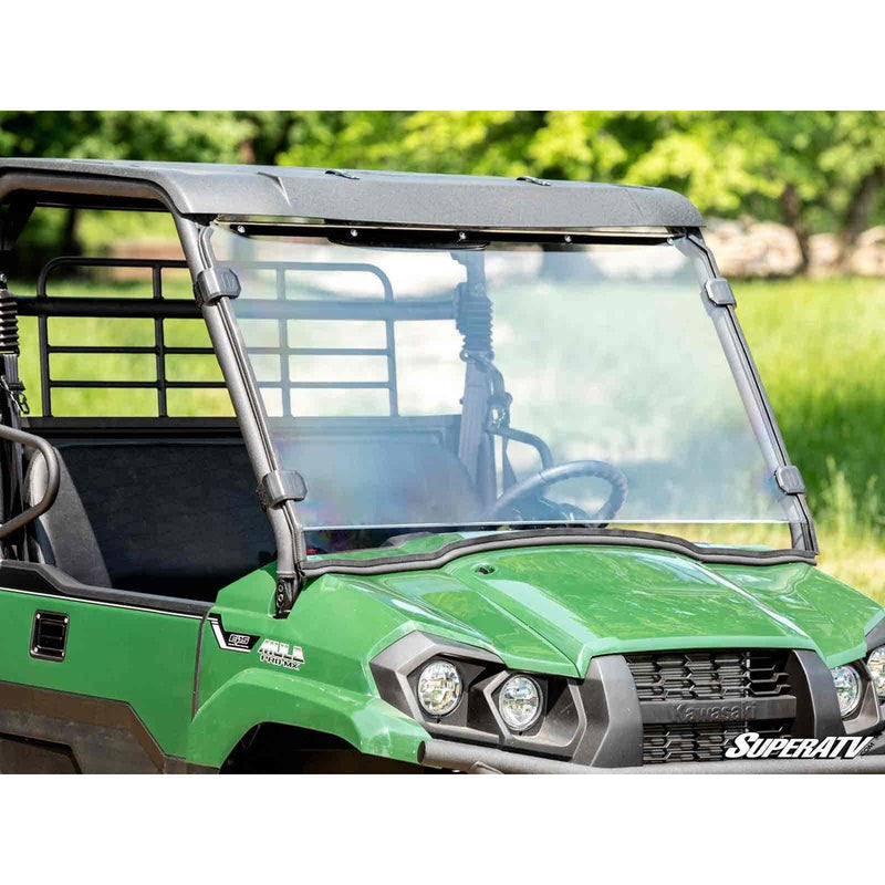 Load image into Gallery viewer, SuperATV Kawasaki Mule PRO-MX Scratch-Resistant Full Windshield WS-K-MULEMX-70
