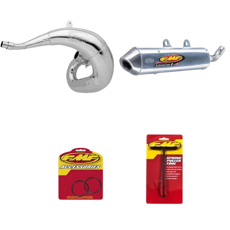 Load image into Gallery viewer, Turbinec. Silencer,Gnarly Exhaust Pipe,O-Ring,Spring &amp; Tool Kit HON CR500R 91-01

