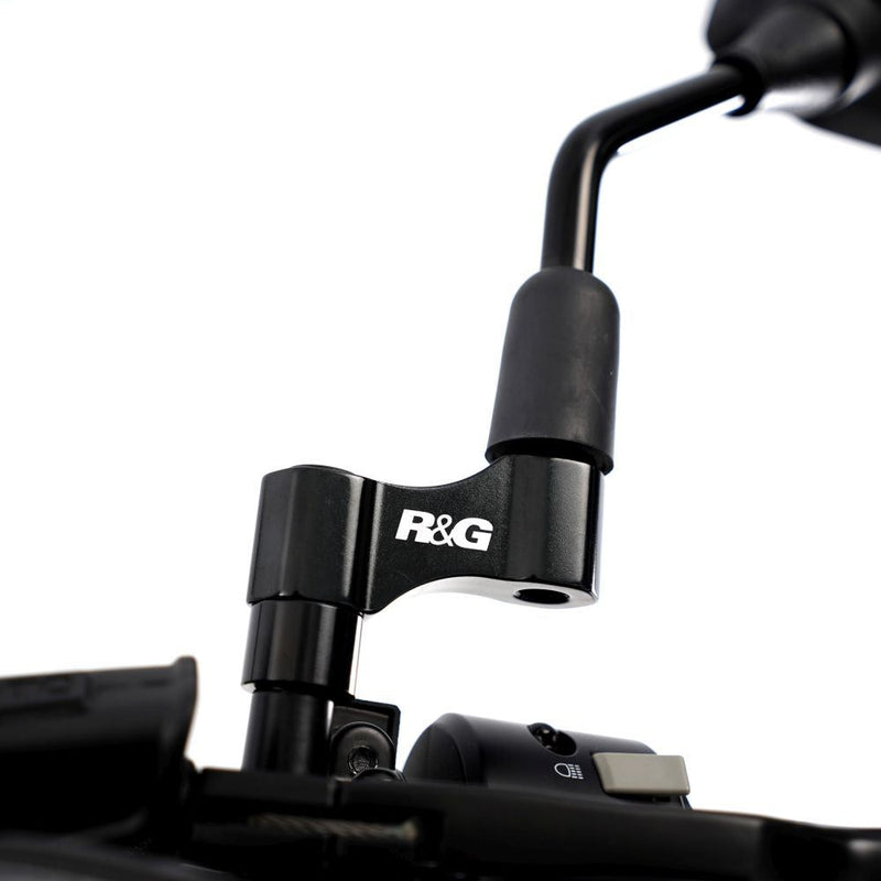 Load image into Gallery viewer, R&amp;G Racing Black Mirror Widener Arms MW0002BK
