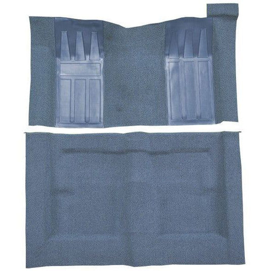 ACC Replacement Carpet Kit For 1969-1971 Ford Torino GT 2DR Hardtop Auto with 2 Medium Blue Inserts - CHOOSE COLOR