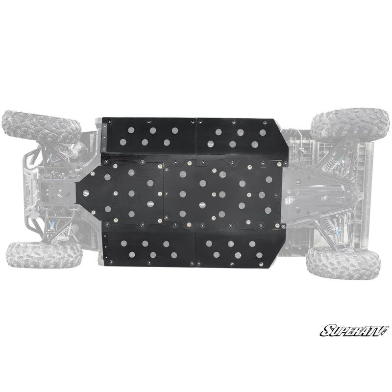 Load image into Gallery viewer, SuperATV Polaris Ranger Midsize 570 Crew Full Skid Plate FSP-P-RANMID4

