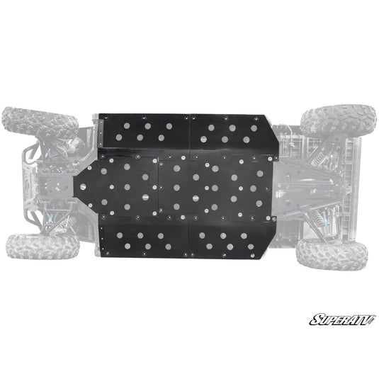 SuperATV Polaris Ranger Midsize 570 Crew Full Skid Plate FSP-P-RANMID4