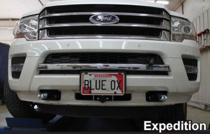 Load image into Gallery viewer, Blue Ox Ascent Tow Bar (7,500 lbs. tow capacity), Lighting Wiring Harness &amp; Baseplate Combo Fits 2015-2018 Ford F-150 (Without LED Tail Lights)
