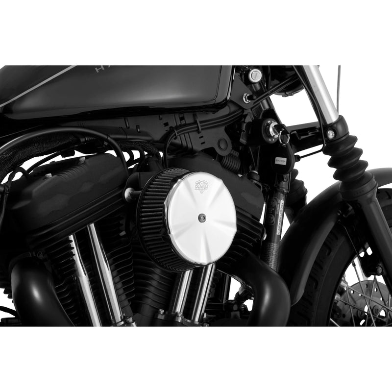 Load image into Gallery viewer, Vance &amp; Hines 71013 Chrome Skull Cap Air Cleaner Cover for Harley

