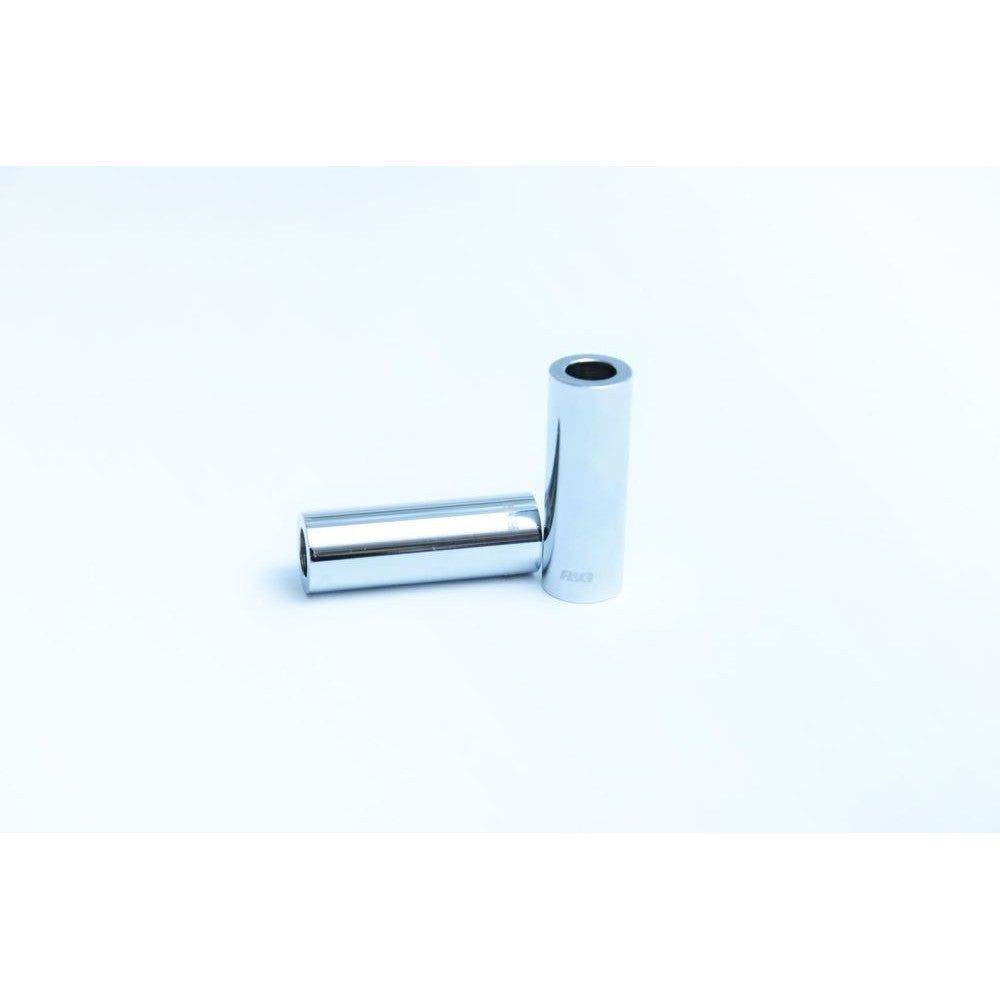 R&G Racing Chrome Mirror Risers For 2016-2024 Triumph Bonneville T120