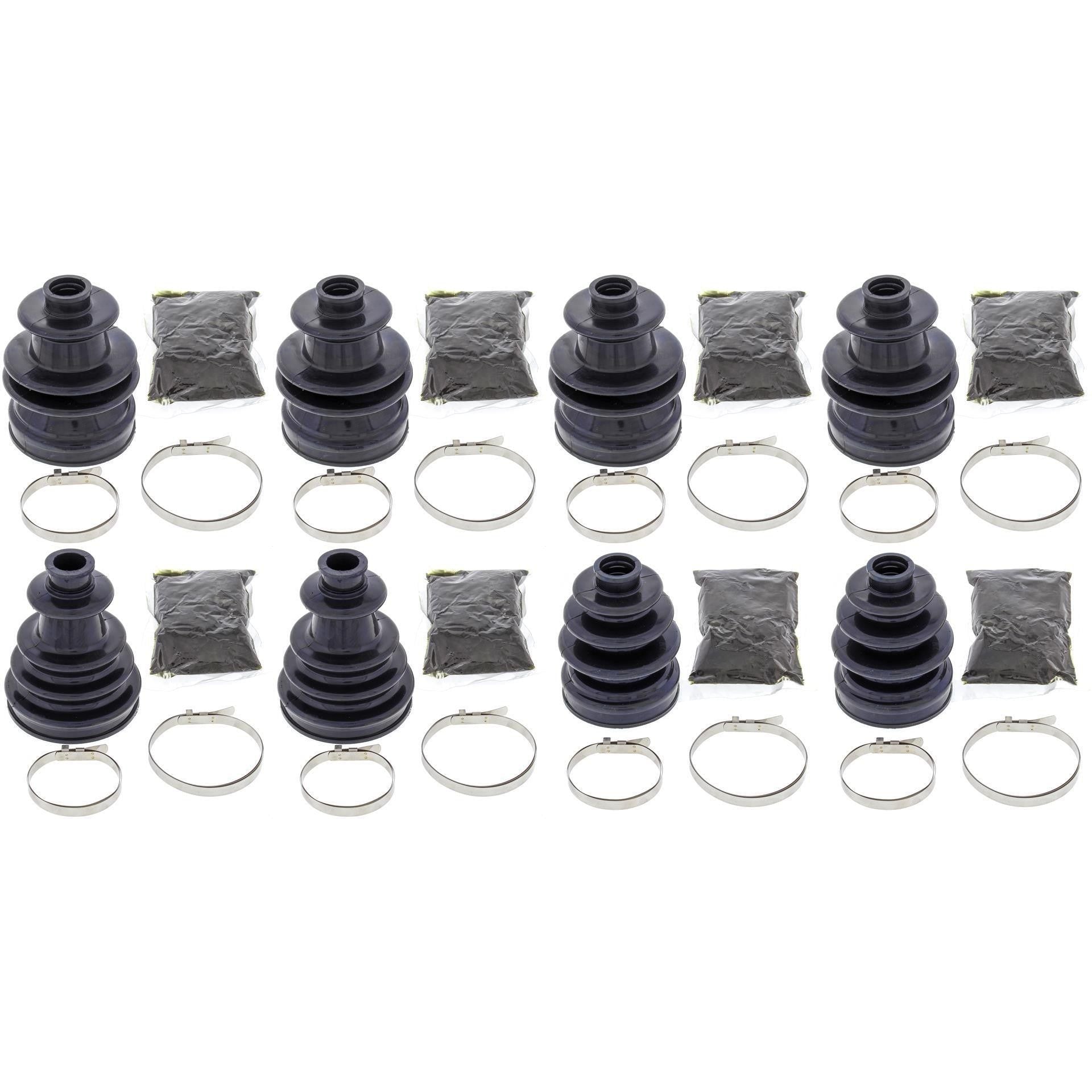 Complete Front & Rear Inner & Outer CV Boot Repair Kit Ranger 4x4 800 EFI 11-14