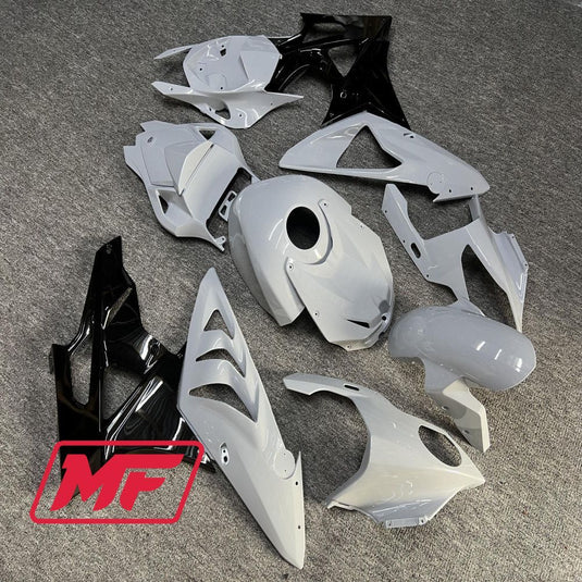 Monster Fairings Full Kit BMW S1000RR 09-14 Cement Grey and Black + Windshield + Gas Tank Cover