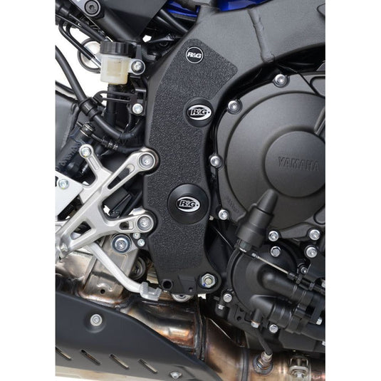 R&G Racing Black Boot Guard Kit For 2018-2024 Yamaha MT-10