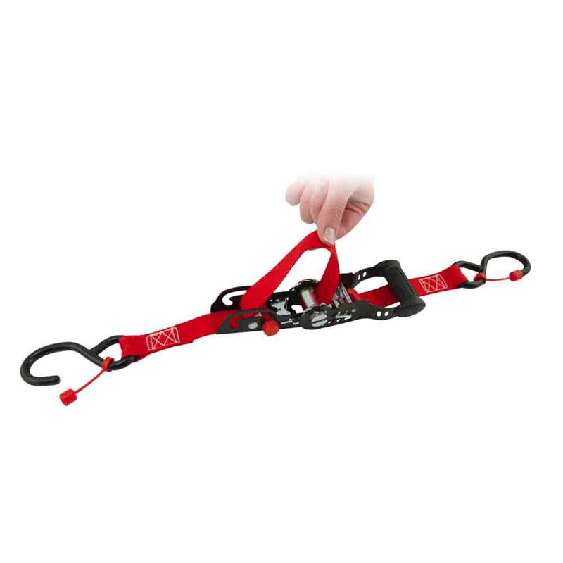 Load image into Gallery viewer, Pair of Sliding Ratchet Tie-Down Straps
