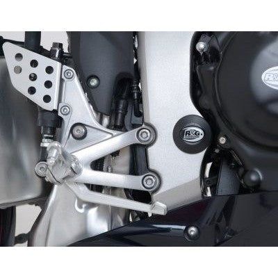 Load image into Gallery viewer, R&amp;G Racing Black Frame Plug For 2009-2024 Honda CBR600RR FI0025BK
