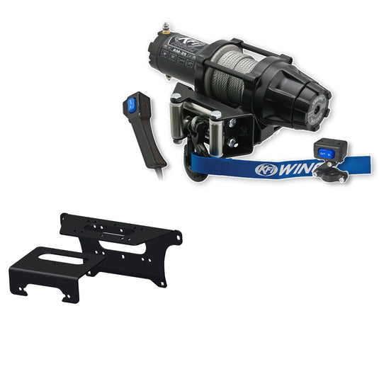 KFI Winch Kit For Polaris 1000 XP Ranger Full-Size 4x4 Models: (EPS / Premium / LE / Trail Boss) 2018-2024