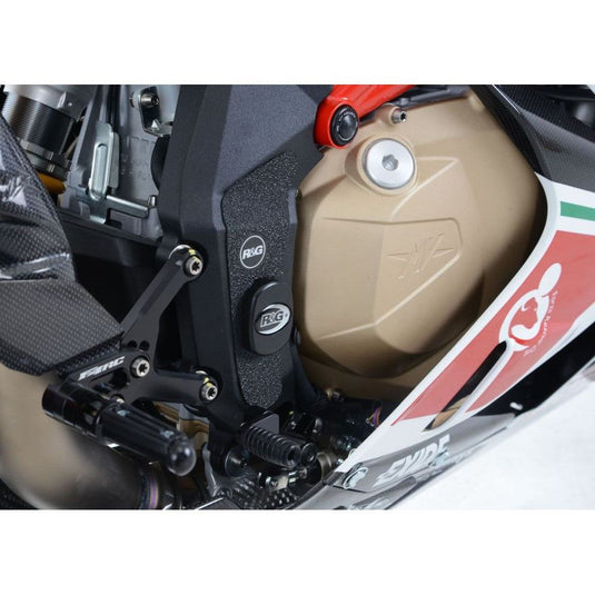 R&G Racing Black Boot Guard Kit For 2010-2018 MV Agusta F4