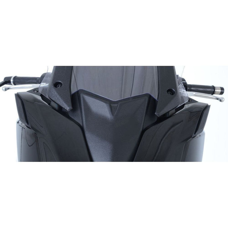 Load image into Gallery viewer, R&amp;G Racing Black Mirror Delete Blanking Plates For 2012-2018 Yamaha TMAX XP530
