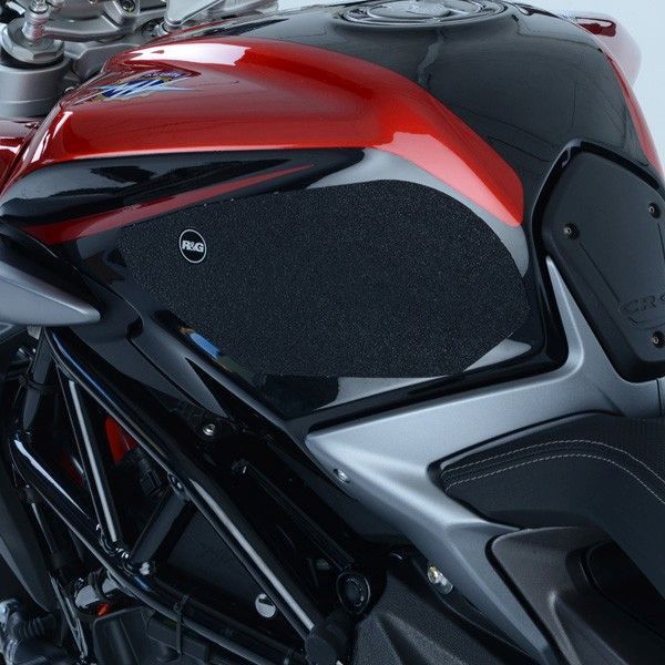 Load image into Gallery viewer, R&amp;G Racing Clear Tank Traction Grips For 2018-2021 MV Agusta Brutale 800 RR LH44
