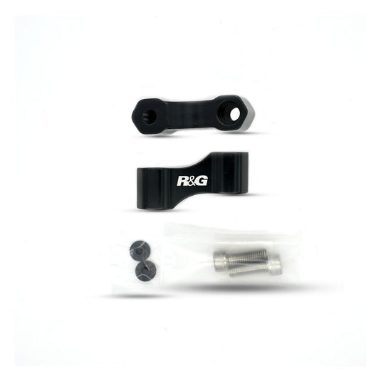 R&G Racing Black Mirror Widener Arms For 2011-2018 Ducati Diavel