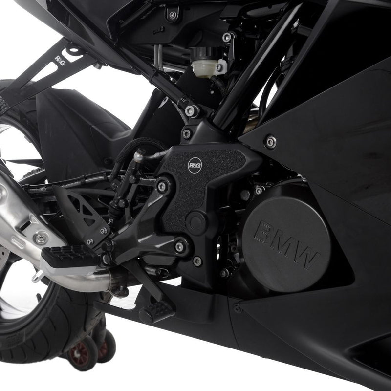 Load image into Gallery viewer, R&amp;G Racing Black Boot Guard Kit For 2022-2024 BMW G310RR
